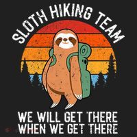 Sloth Funny Sloth Hiking Tee Sloth Lover Tumbler thumb 3