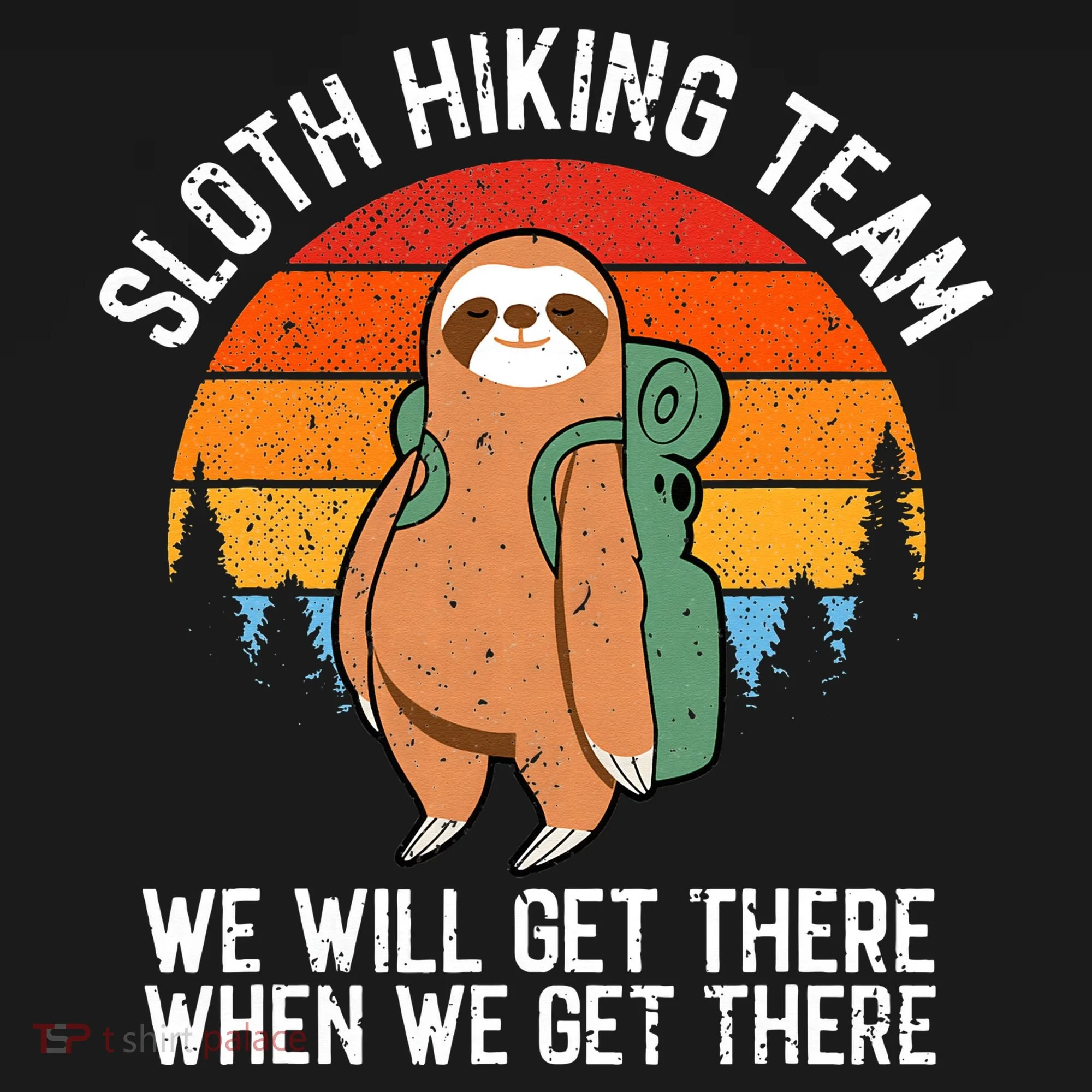 Sloth Funny Sloth Hiking Tee Sloth Lover Baby Bodysuit
