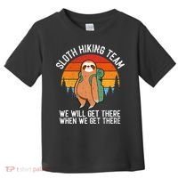 Sloth Funny Sloth Hiking Tee Sloth Lover Toddler T-Shirt thumb 0