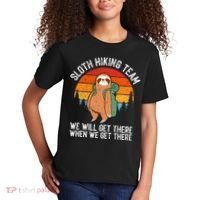 Sloth Funny Sloth Hiking Tee Sloth Lover Kids T-Shirt thumb 2