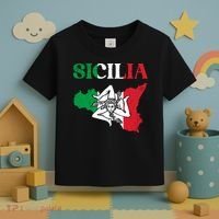 Sicilia Flag Sicily Palermo Italy Toddler T-Shirt thumb 3