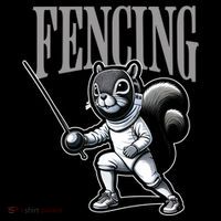 Squirrel Fencing Sports Fan Cartoon Style  Coffee Mug thumb 5