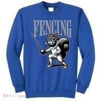 Squirrel Fencing Sports Fan Cartoon Style  Sweatshirt thumb 0
