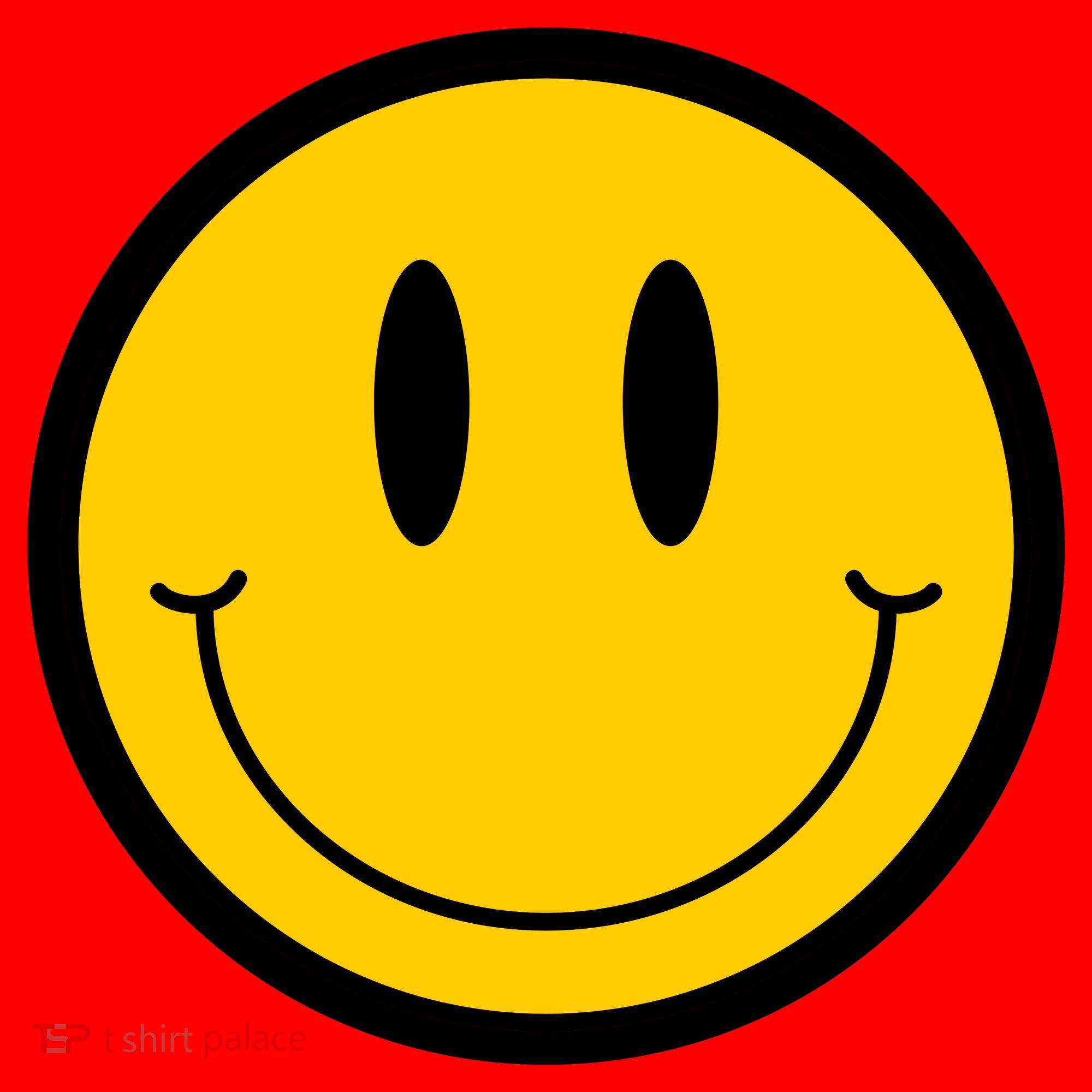 Smiley Face Santa Hat