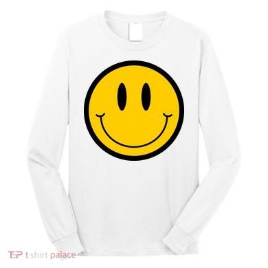Smiley Face Long Sleeve Shirt