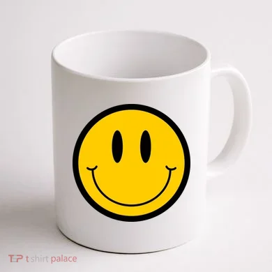 Smiley Face Coffee Mug back