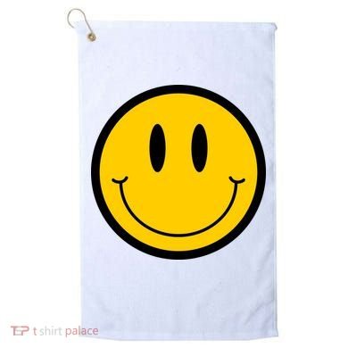 Smiley Face Golf Towel