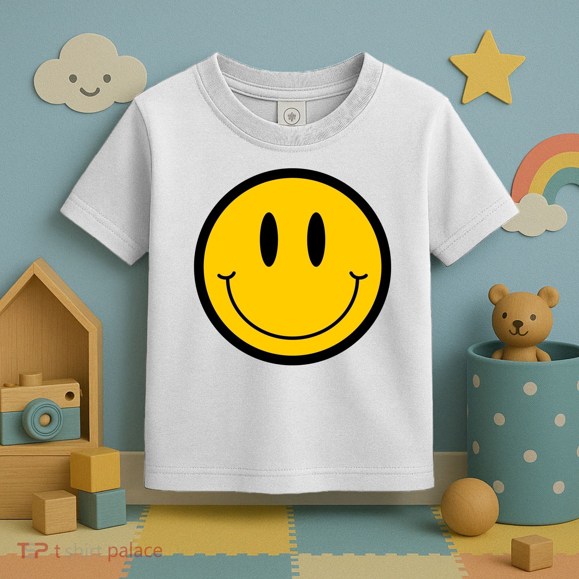 Smiley Face Toddler T-Shirt