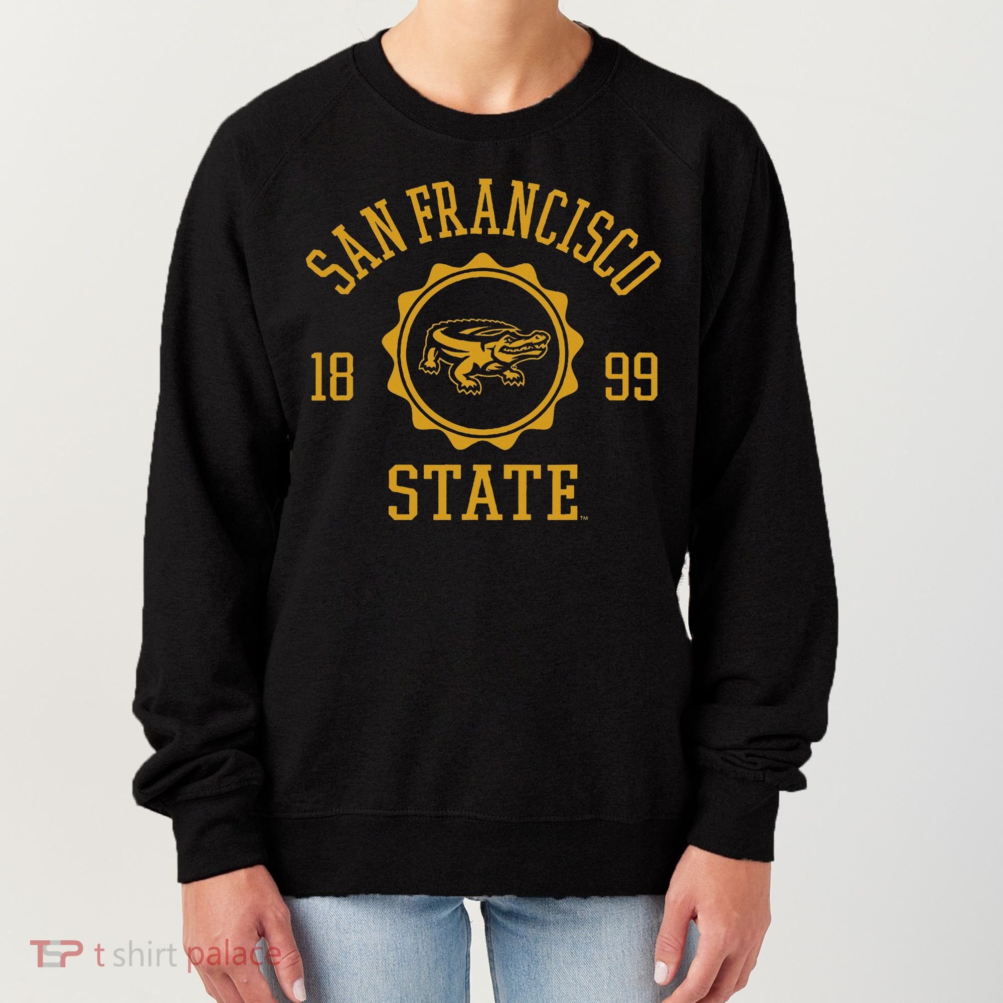 San Francisco State Gators Stamp Logo Women's Sweatshirt