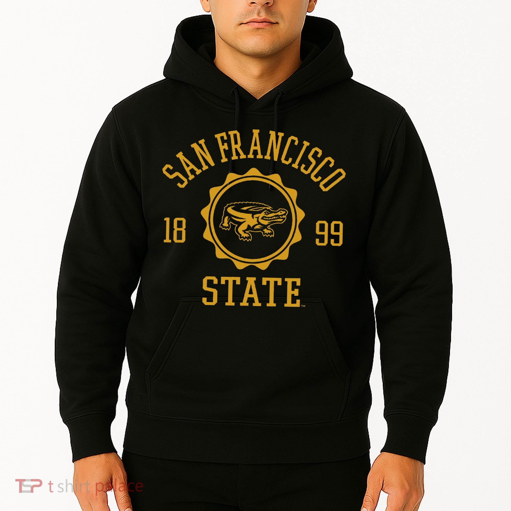 San Francisco State Gators Stamp Logo Hoodie