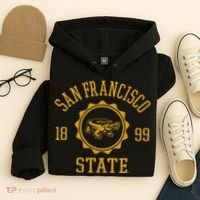 San Francisco State Gators Stamp Logo Hoodie thumb 4