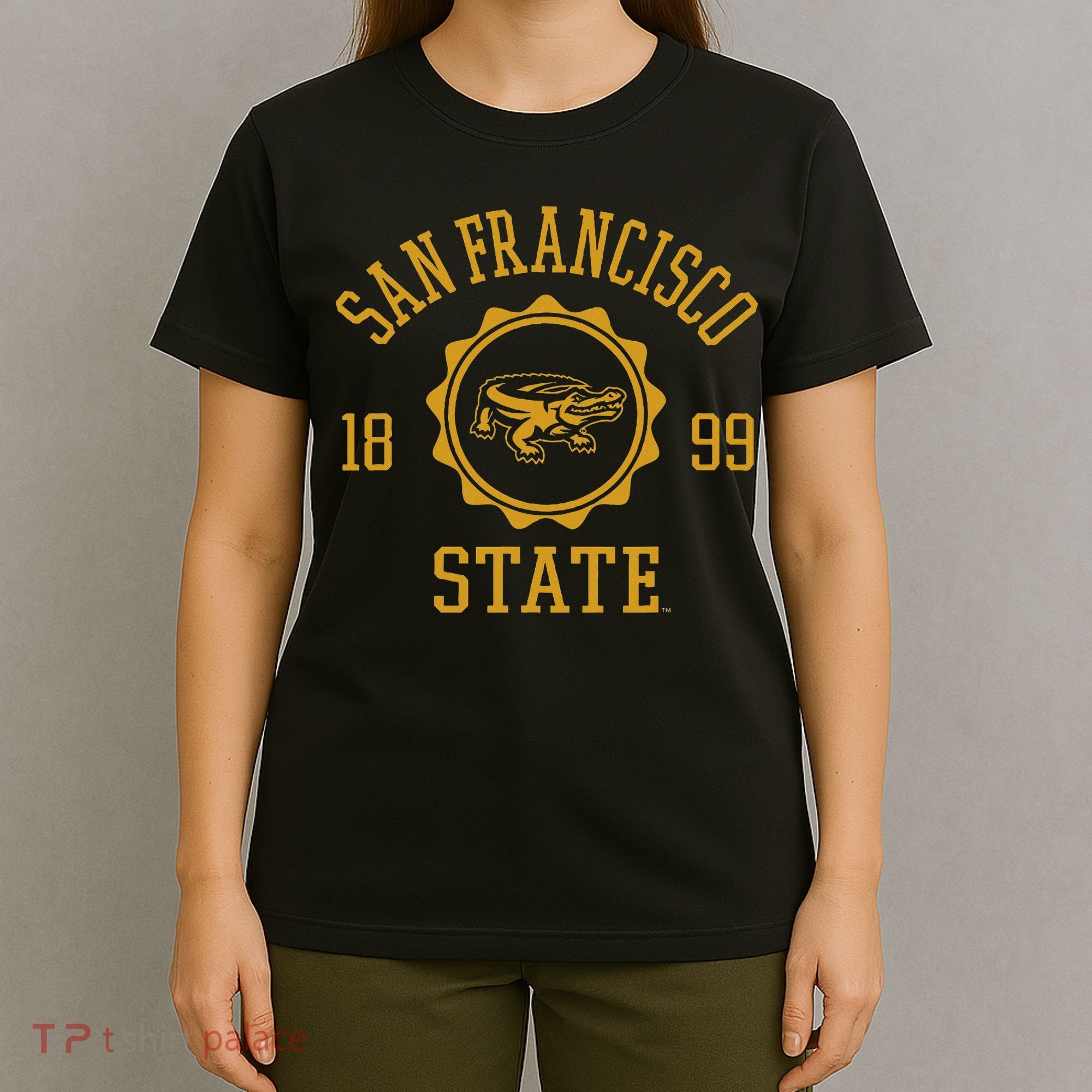 San Francisco State Gators Stamp Logo T-Shirt