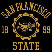 San Francisco State Gators Stamp Logo Toddler Hoodie thumb 2