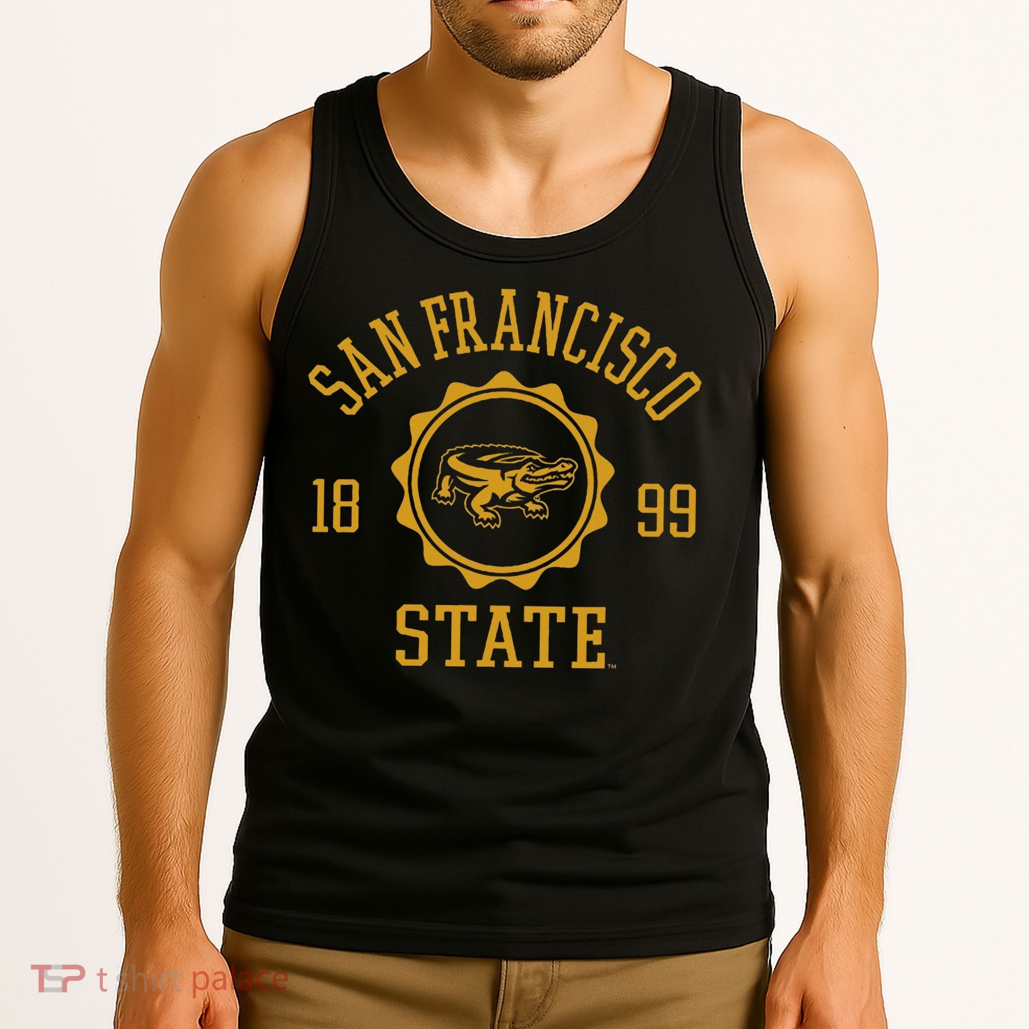San Francisco State Gators Stamp Logo Tank Top