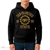 San Francisco State Gators Stamp Logo Kids Hoodie thumb 4