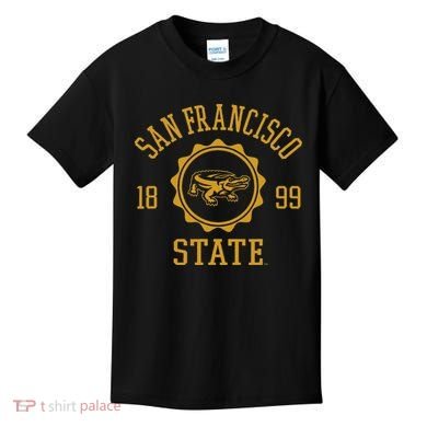 San Francisco State Gators Stamp Logo Kids T-Shirt