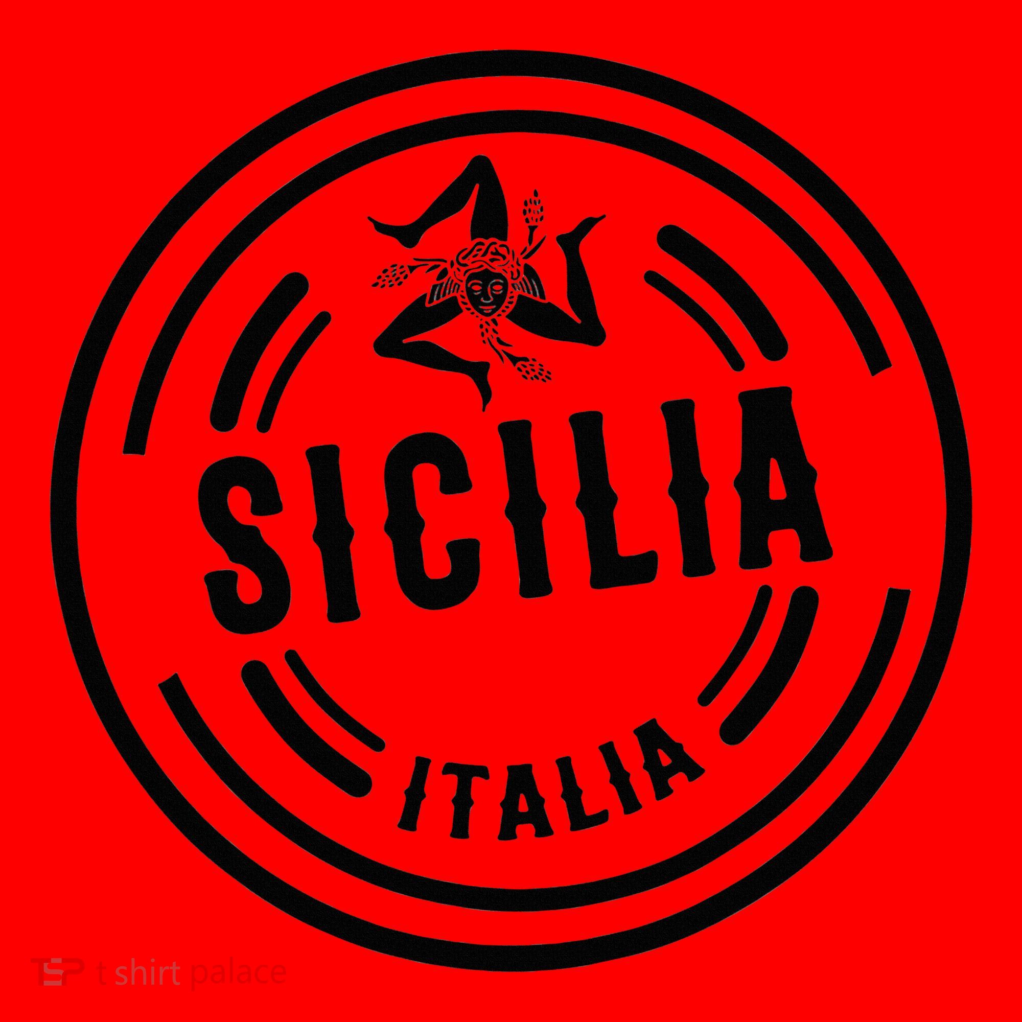 Sicilia Flag Sicily Palermo Italy Santa Hat