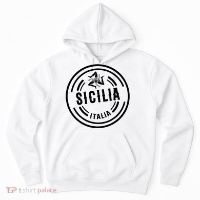 Sicilia Flag Sicily Palermo Italy Hoodie