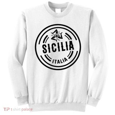 Sicilia Flag Sicily Palermo Italy Sweatshirt