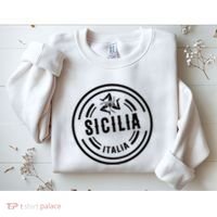 Sicilia Flag Sicily Palermo Italy Sweatshirt thumb 2