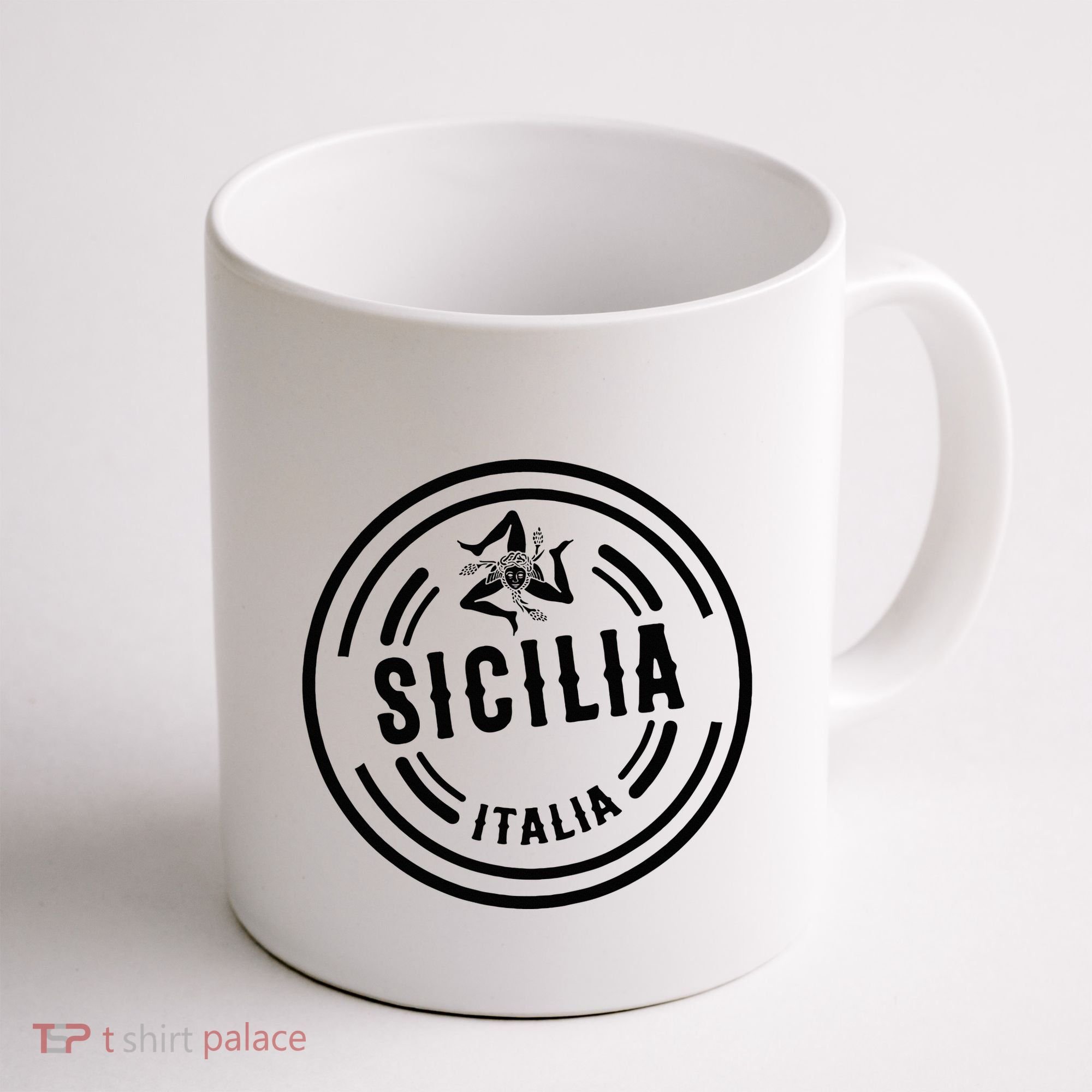Sicilia Flag Sicily Palermo Italy Coffee Mug