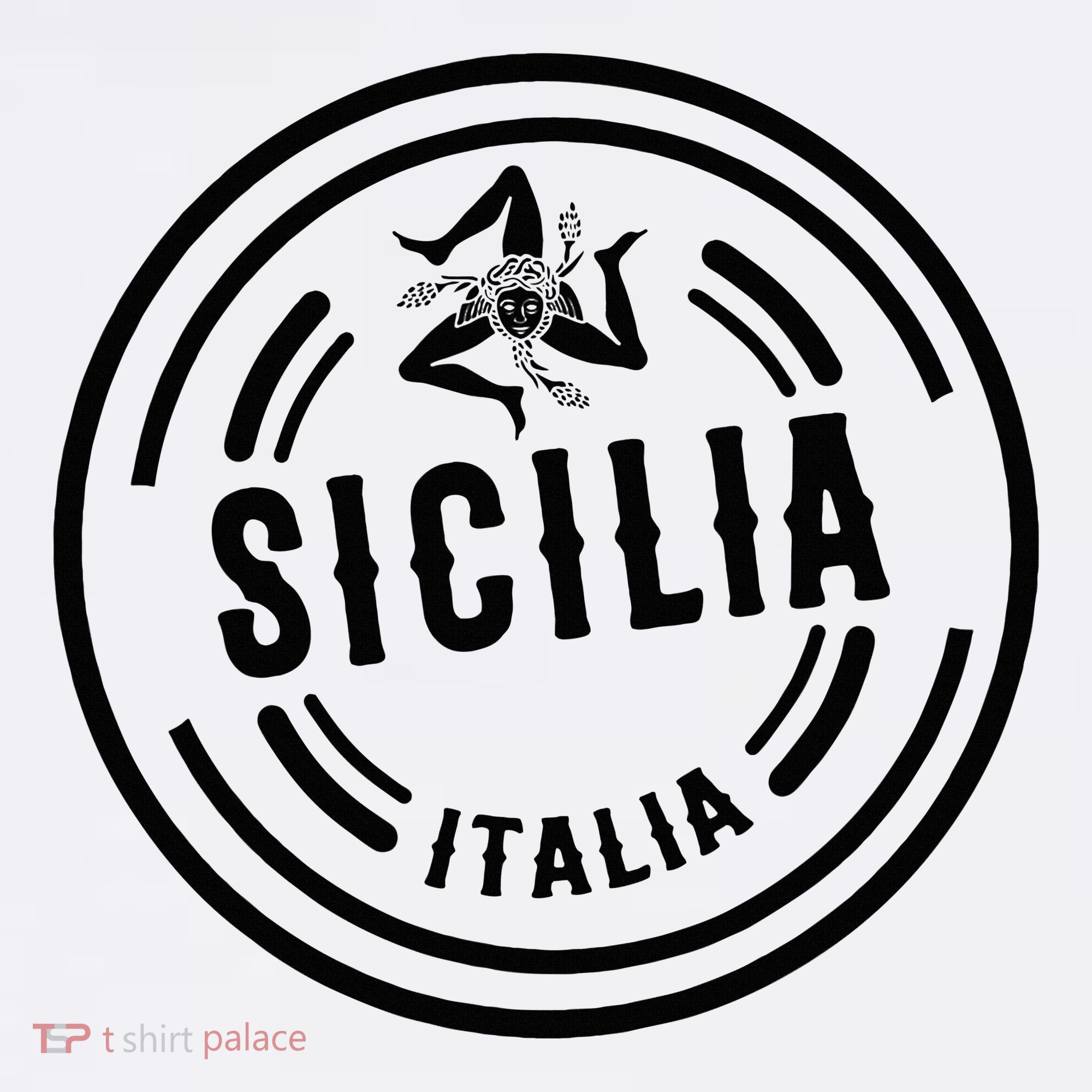 Sicilia Flag Sicily Palermo Italy Women's T-Shirt
