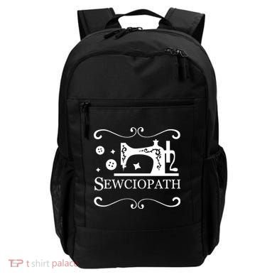 Sewciopath Funny Sewing Lover Backpack