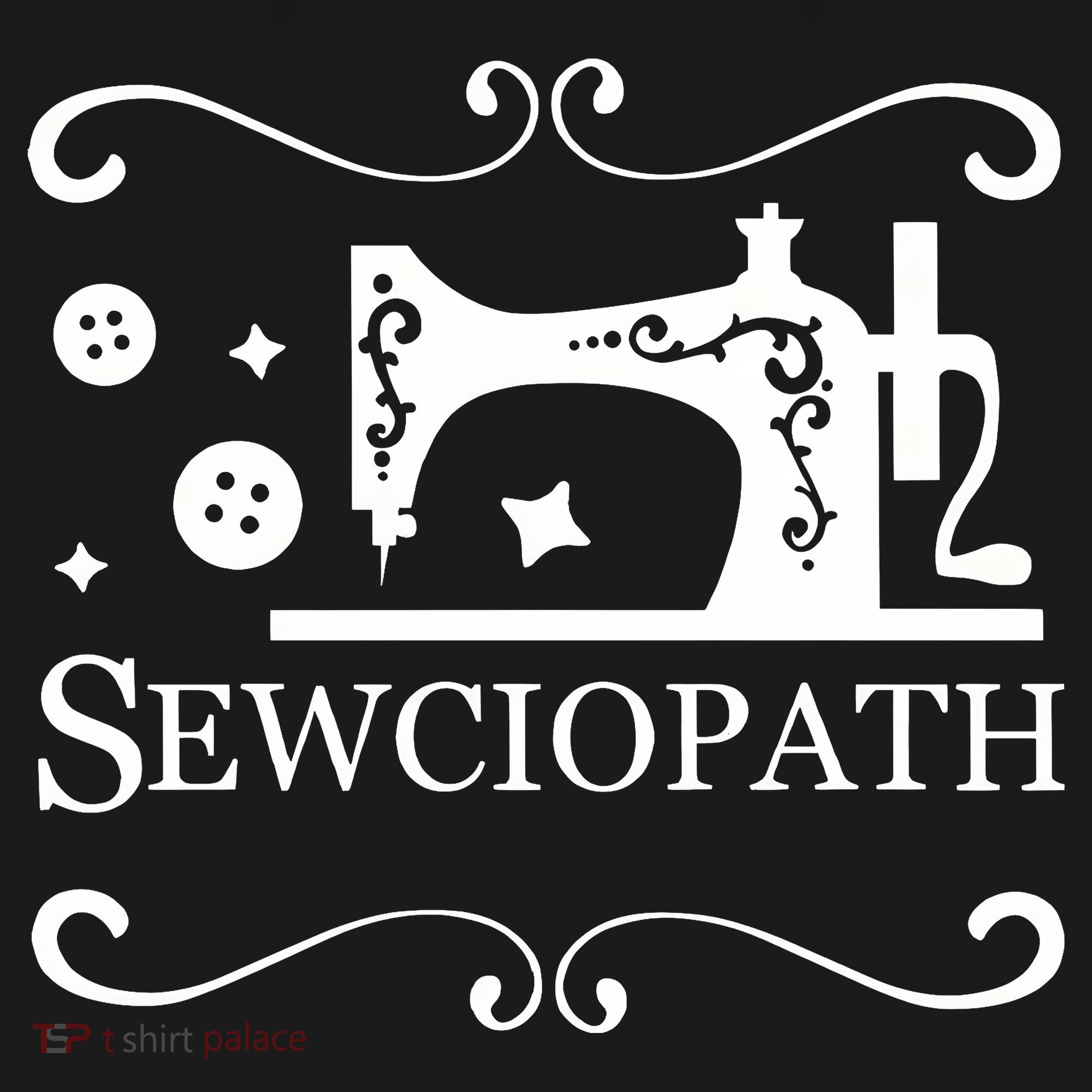 Sewciopath Funny Sewing Lover Backpack