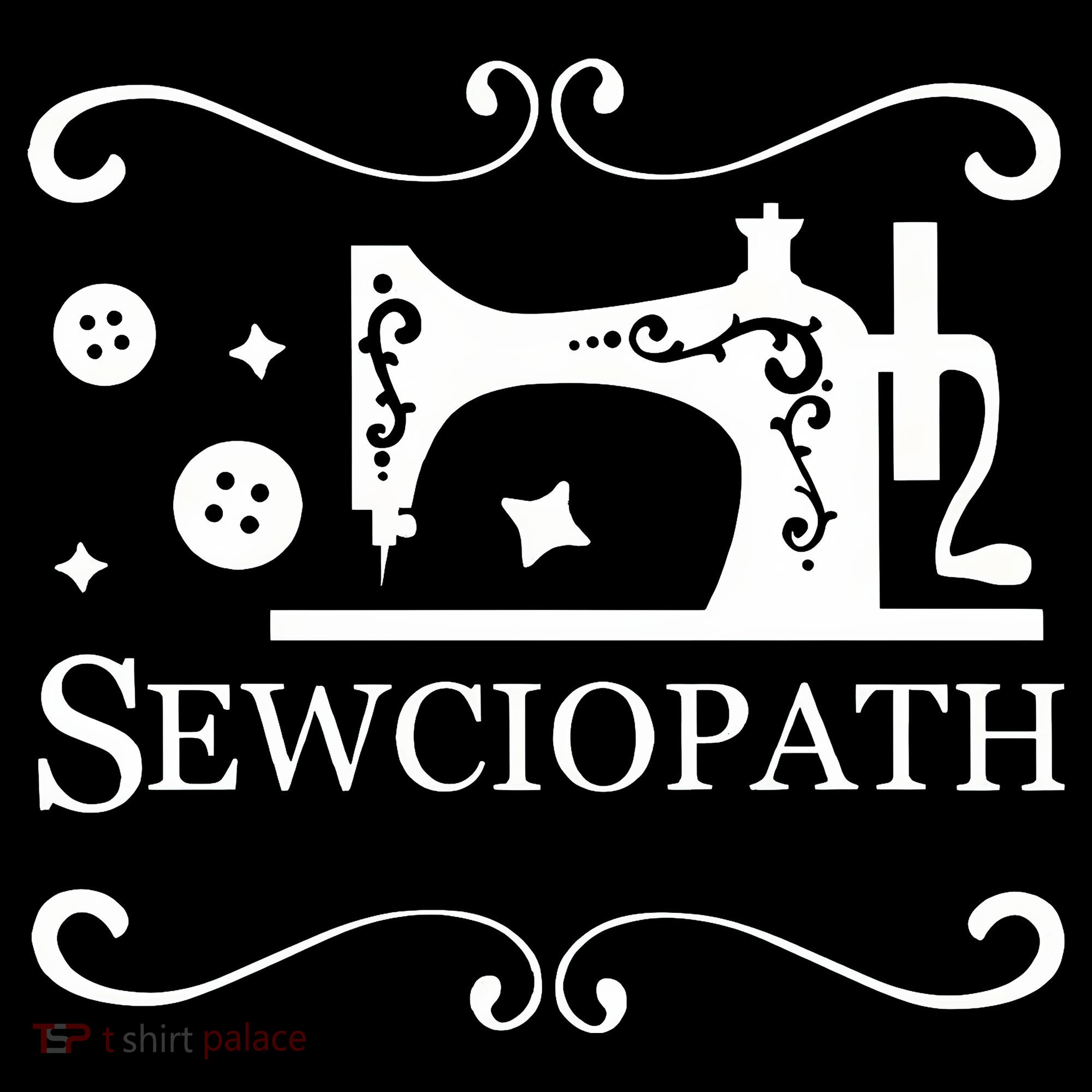 Sewciopath Funny Sewing Lover Mousepad