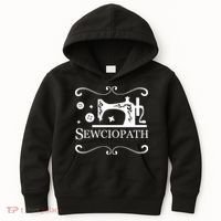 Sewciopath Funny Sewing Lover Kids Hoodie thumb 0