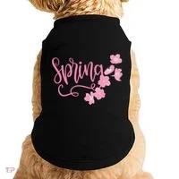 Spring Flower Doggie Tank thumb 0