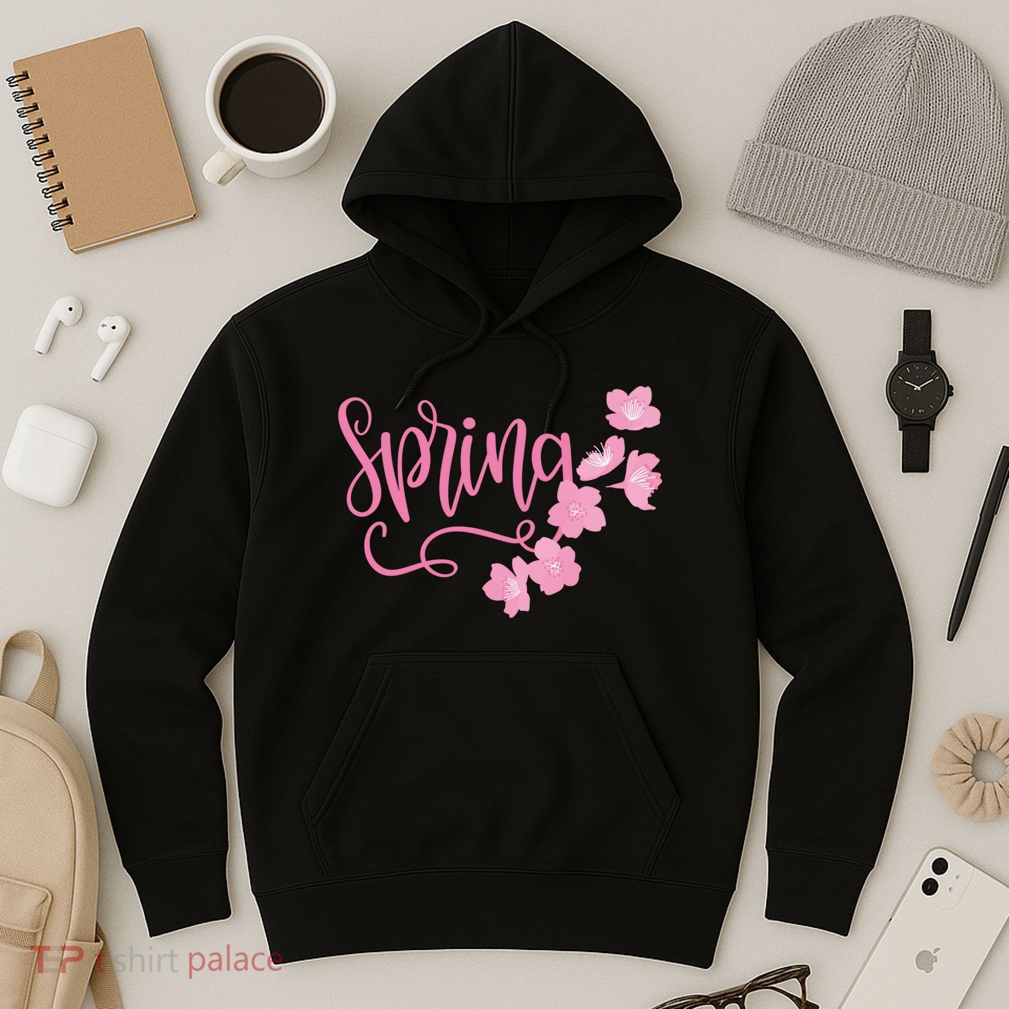 Spring Flower Hoodie