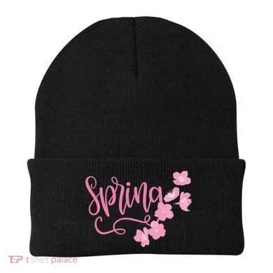 Spring Flower Beanie