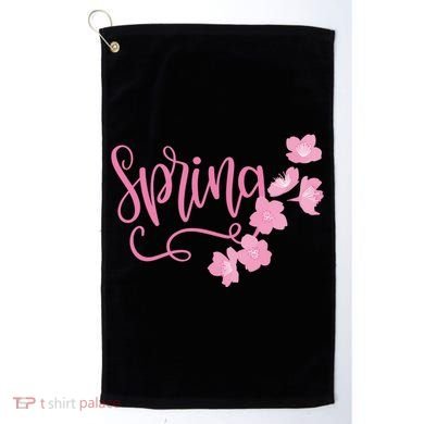 Spring Flower Golf Towel