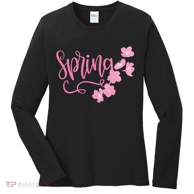 Spring Flower Women's Long Sleeve Shirt