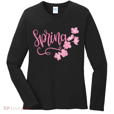 Spring Flower Women's Long Sleeve Shirt