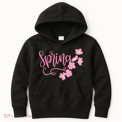 Spring Flower Kids Hoodie