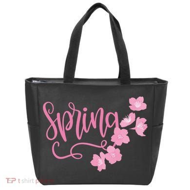 Spring Flower Tote Bag