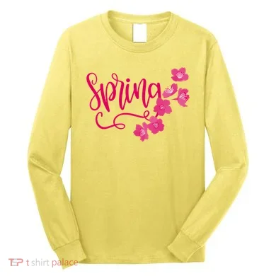 Spring Flower Long Sleeve Shirt