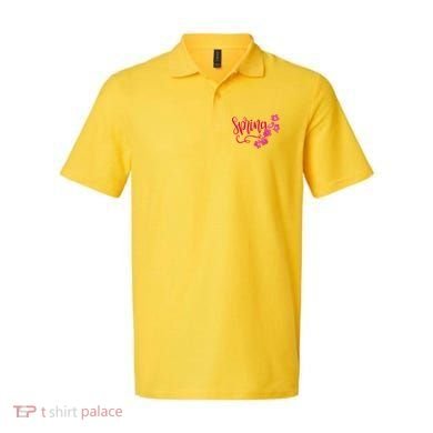 Spring Flower Polo