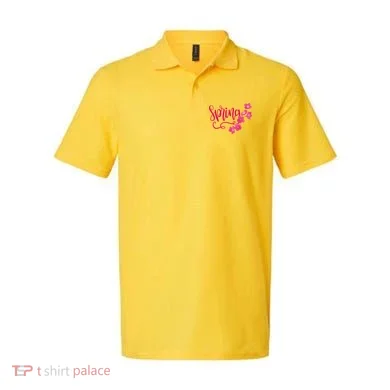 Spring Flower Polo