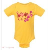 Spring Flower Baby Bodysuit thumb 0