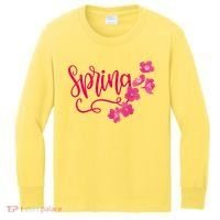 Spring Flower Kids Long Sleeve Shirt thumb 0