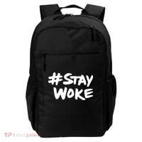 #Staywoke Funny Stay Woke Meme Backpack thumb 0