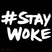 #Staywoke Funny Stay Woke Meme Baby Bodysuit thumb 2