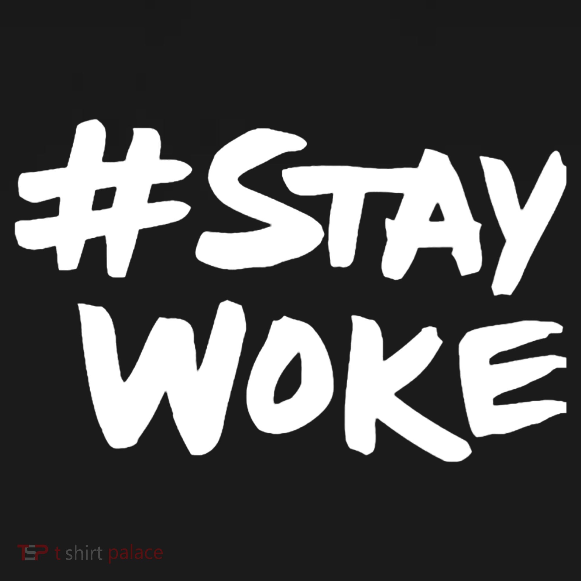 #Staywoke Funny Stay Woke Meme Kids Long Sleeve Shirt