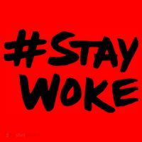 #Staywoke Funny Stay Woke Meme Santa Hat thumb 1