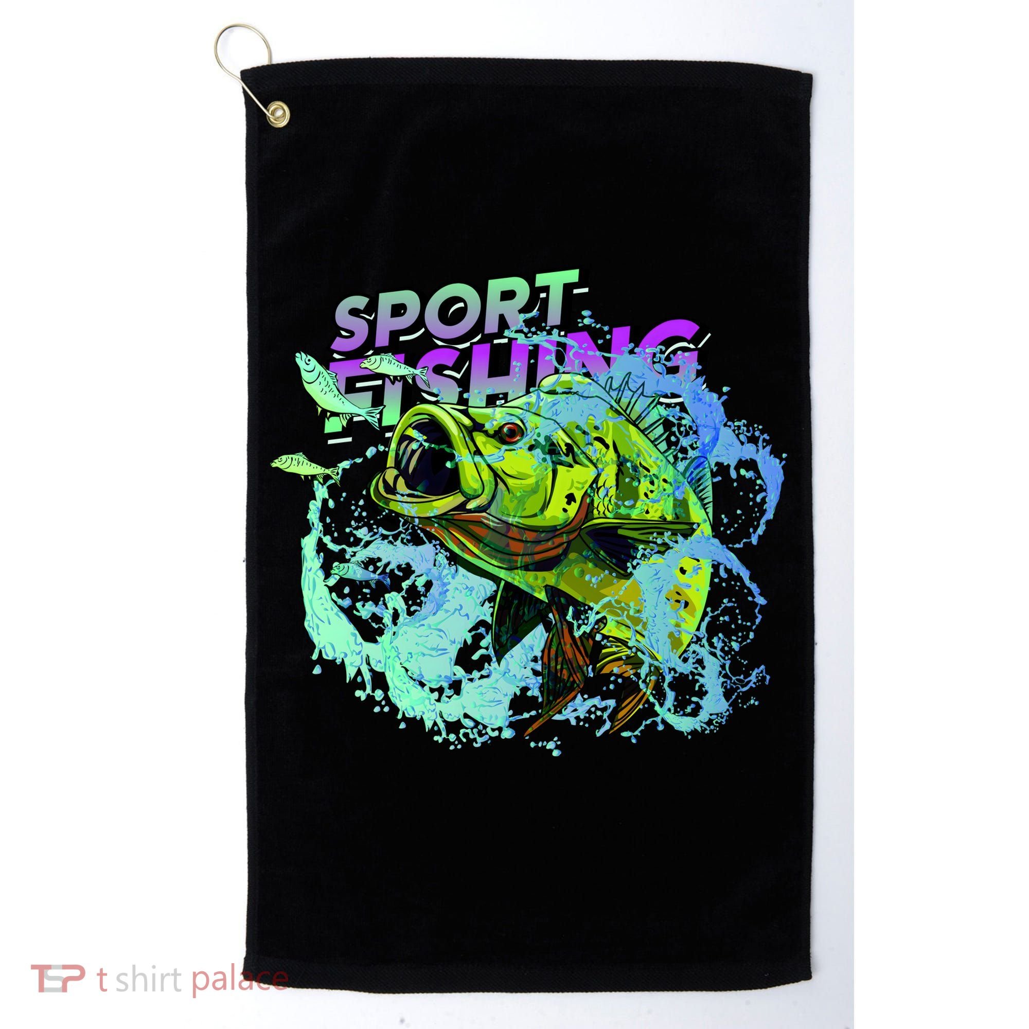 Sport Fishing Golf Towel