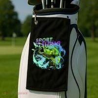 Sport Fishing Golf Towel thumb 2