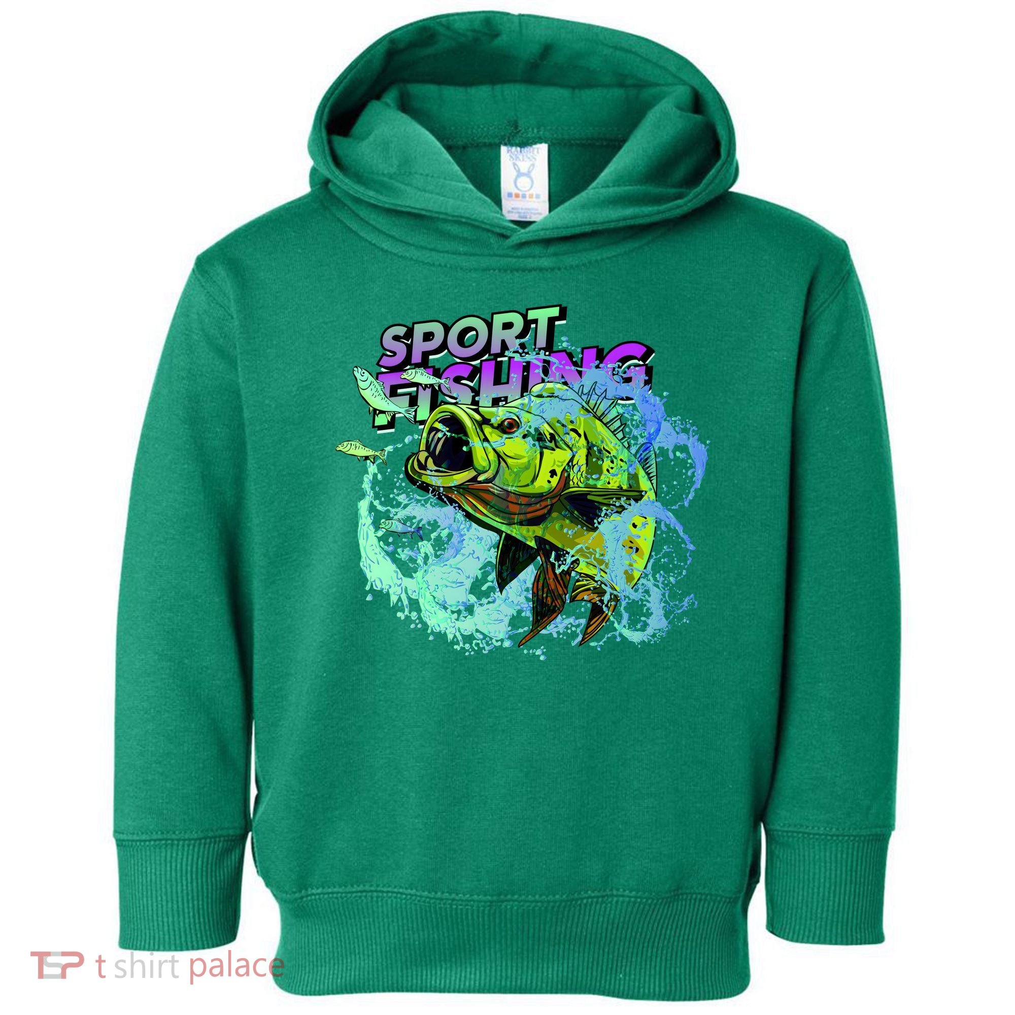 Sport Fishing Toddler Hoodie